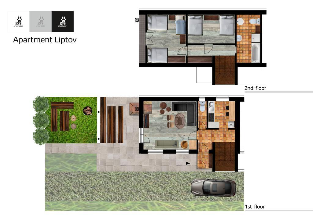Rys Apartmany - Liptov Liptovský Mikuláš المظهر الخارجي الصورة